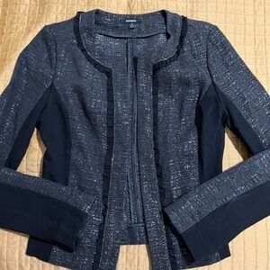 Express Black Blazer Tailored Suit Jacket